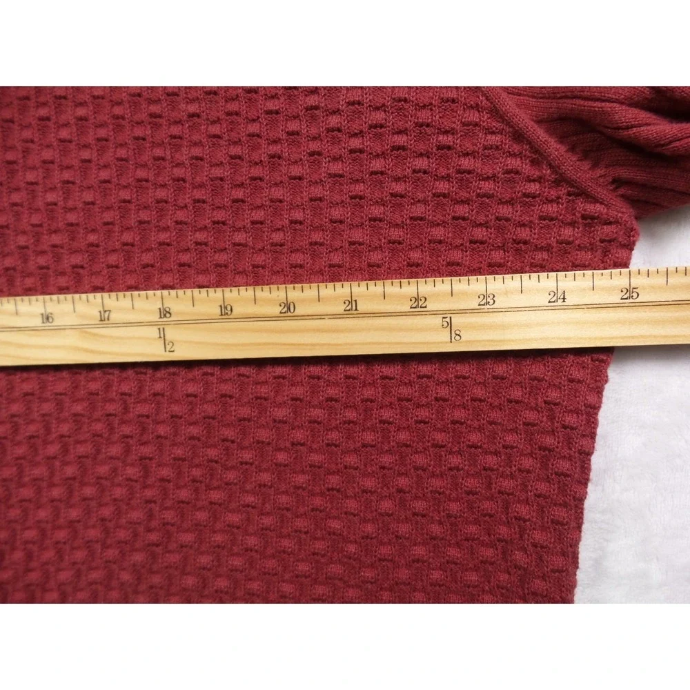 Tommy‎ Bahama Sweater Mens Size Extra Large Red Pullover Knit Mock Neck